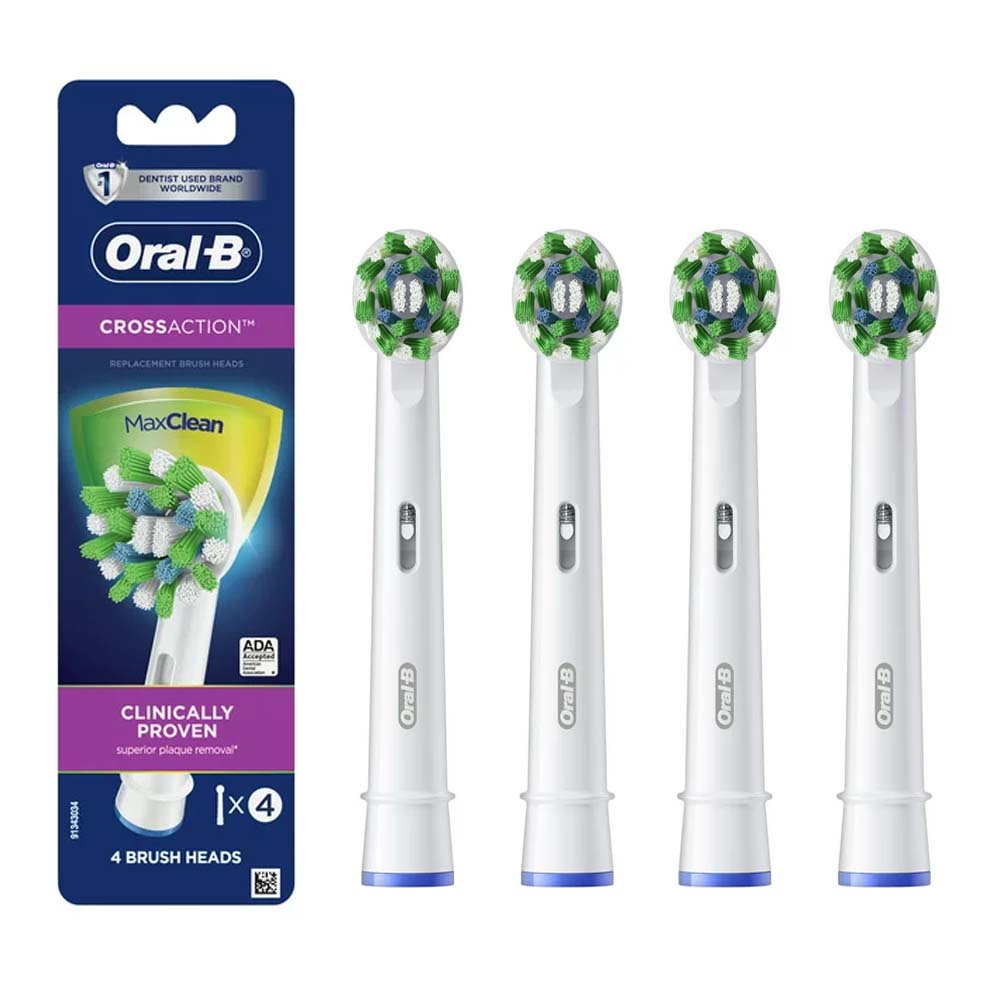 Oral-B Cross Action Max Clean Replacement Brush Heads