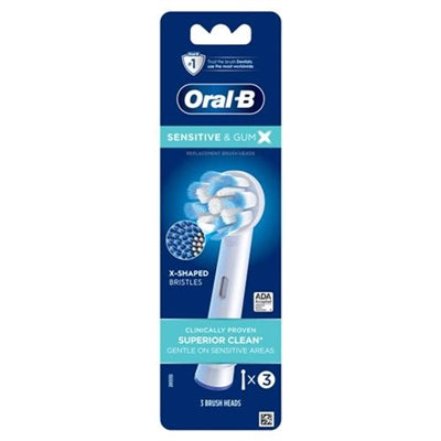 Oral-B Sensitive and Gum X Replacement Brush Heads