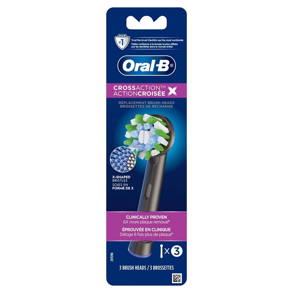 Oral-B Cross Action X Replacement Brush Heads