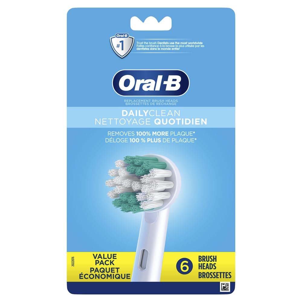 Oral-B Daily Clean Replacement Brush Heads
