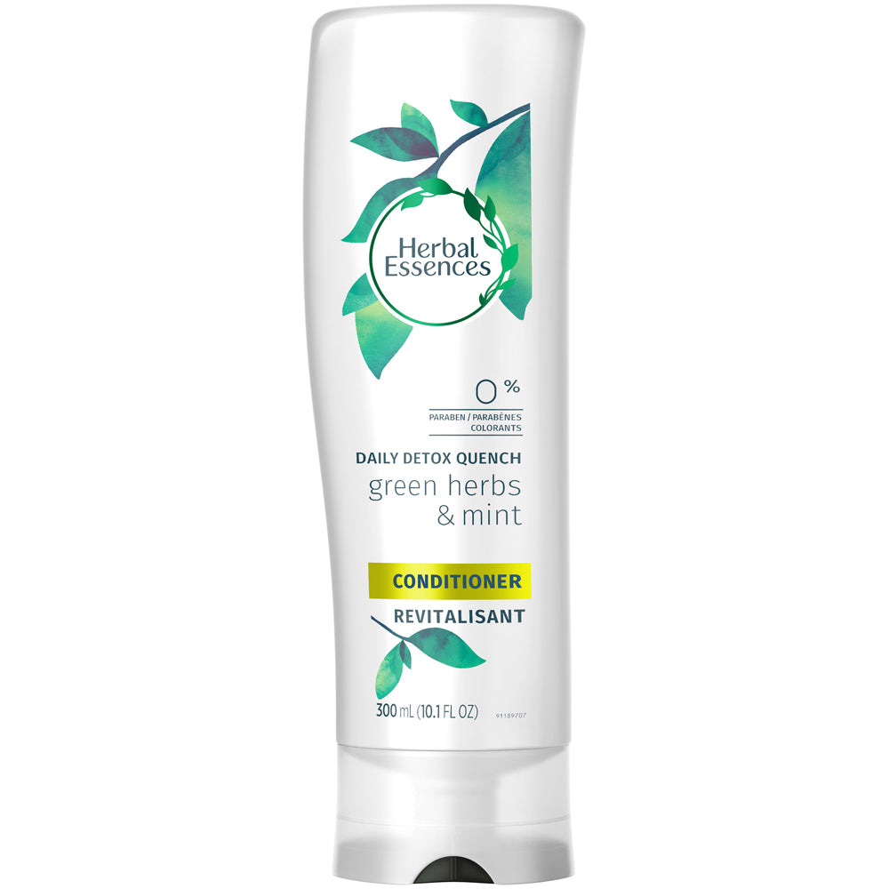 Herbal Essences Daily Detox Quench Green Herbs And Mint Conditioner