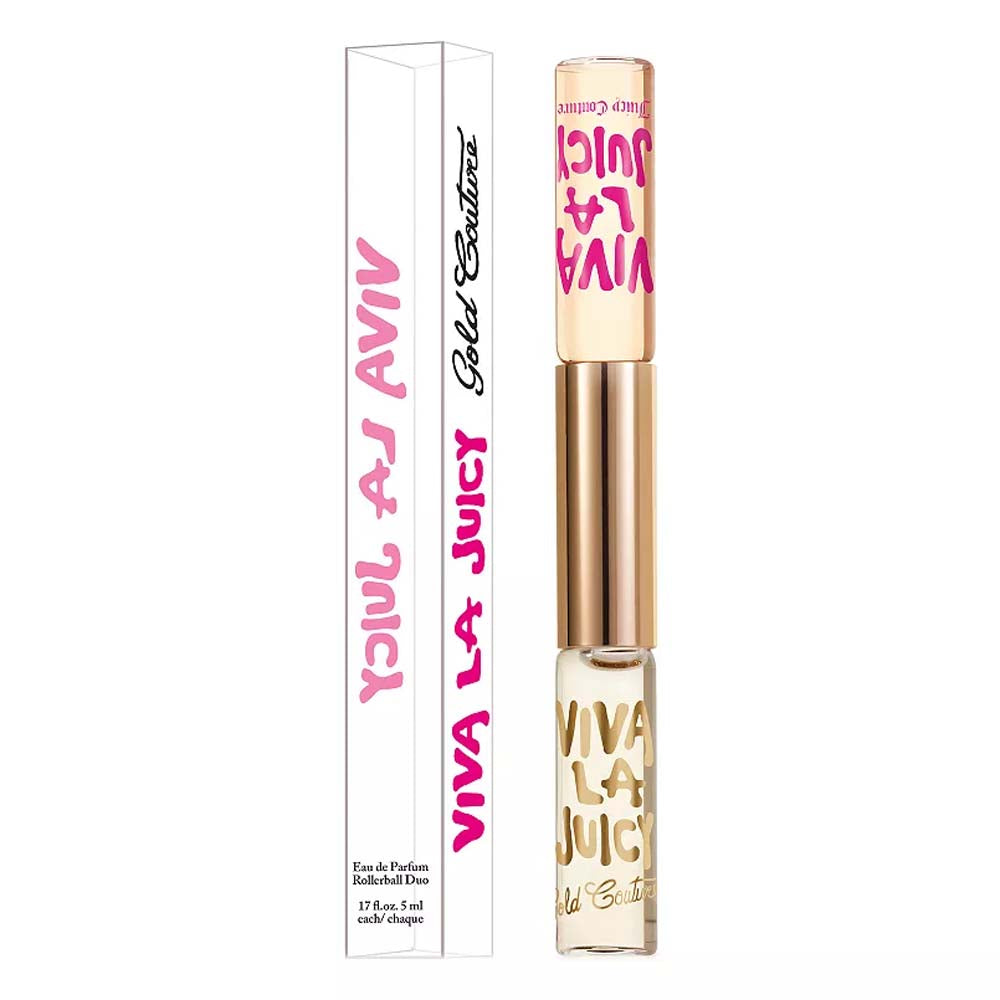 Juicy Couture Viva La Juicy Gold Couture Eau De Parfum Rollerball Duo