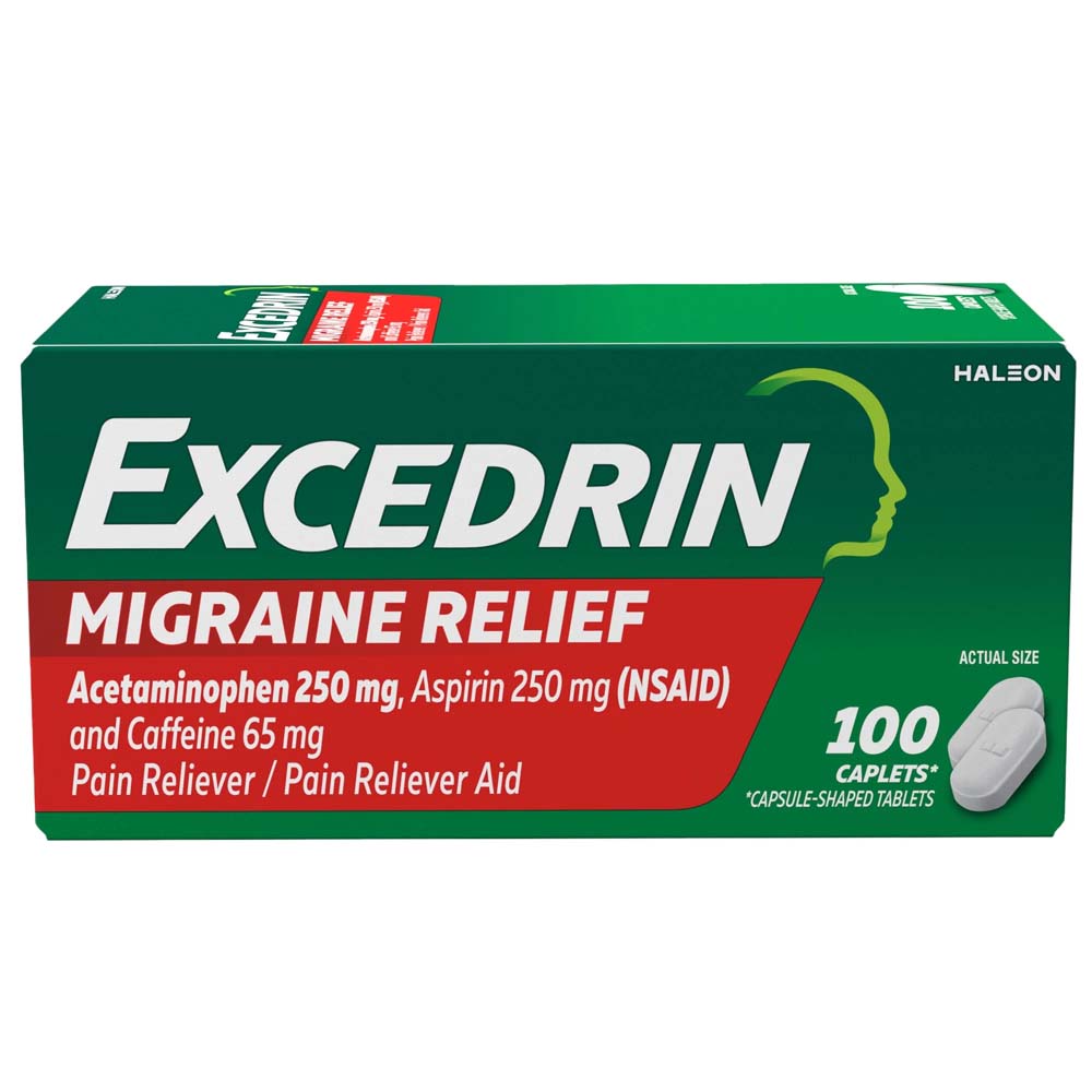 Excedrin Migraine Pain Reliever Caplets