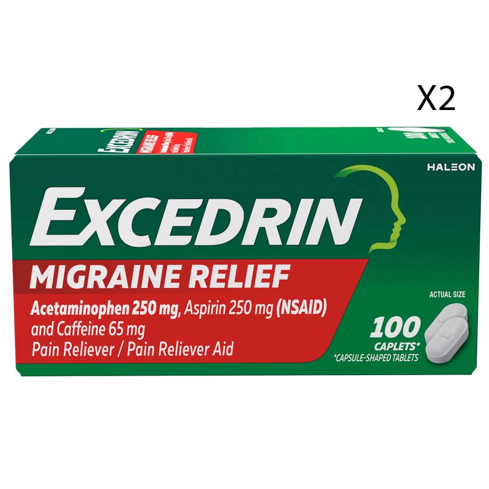 Excedrin Migraine Pain Reliever Caplets