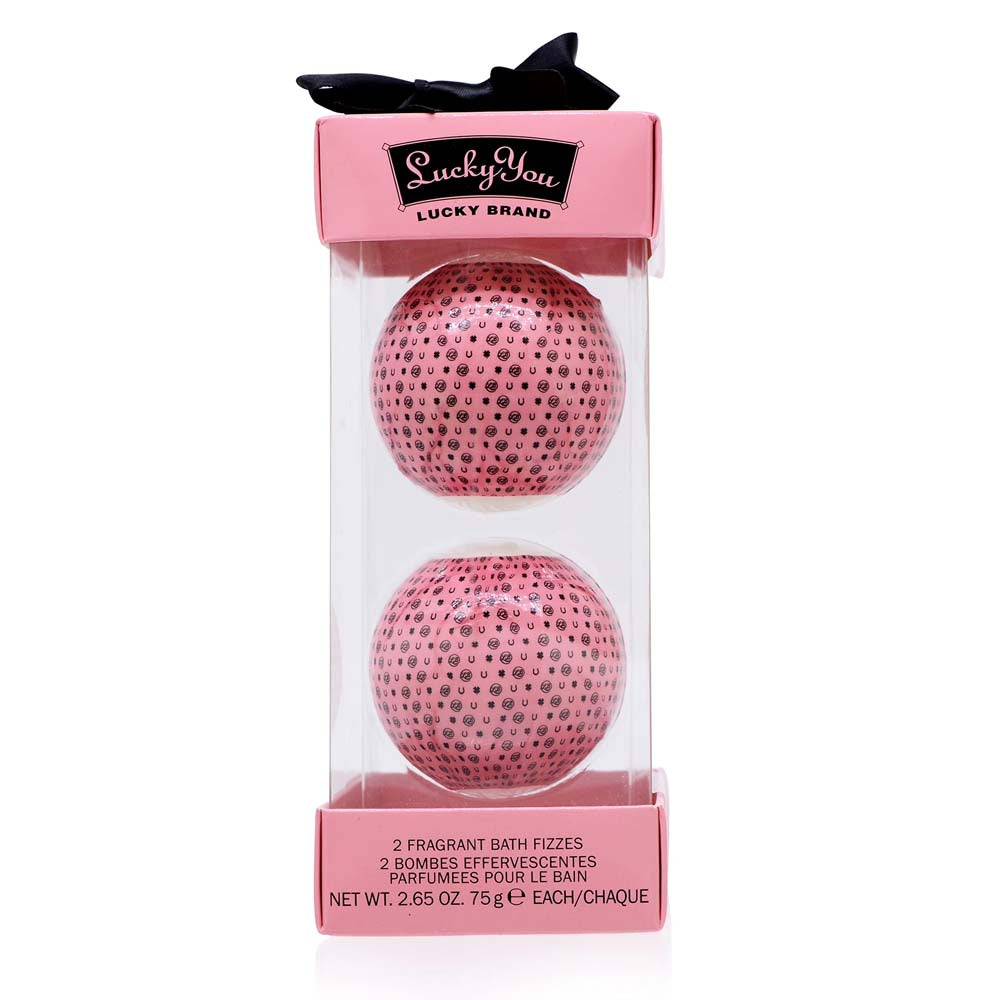 Lucky Brand Lucky You Fragrant Bath Fizzes 2 Count