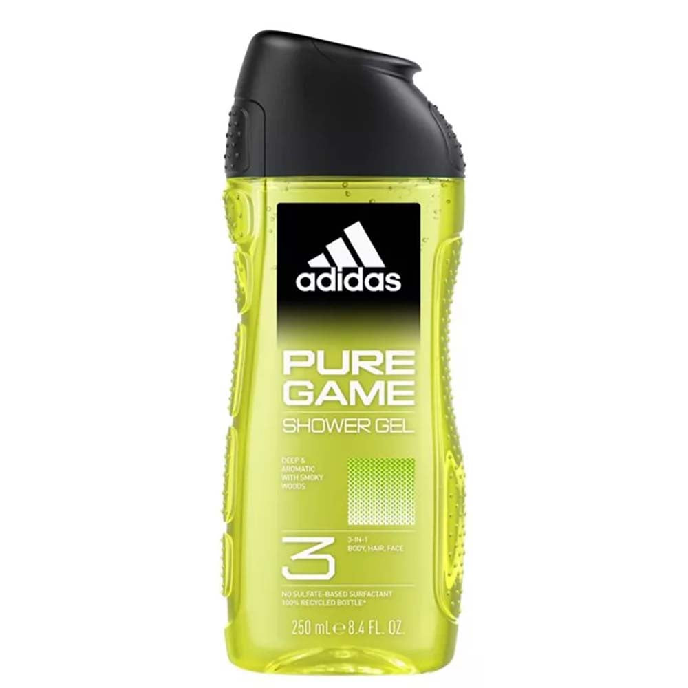 Adidas Pure Game 3-In-1 Shower Gel