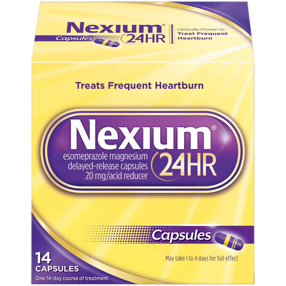 Nexium 24 HR Acid Reducer Capsules