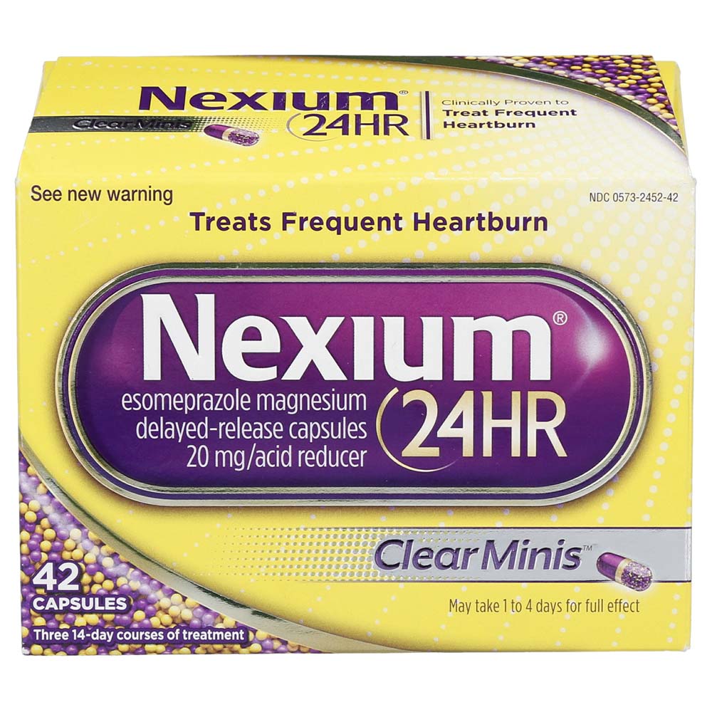 Nexium 24 HR ClearMinis Acid Reducer Capsules