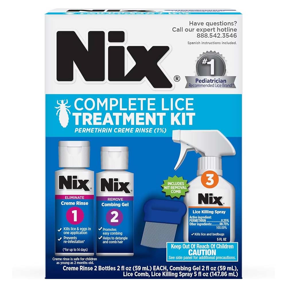 Nix Complete Lice Treatment Kit