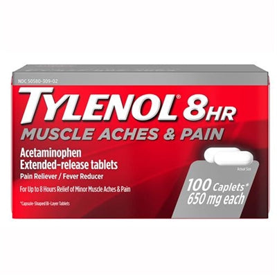 Tylenol 8 HR Muscle Aches And Pain Reliever Fever Reducer