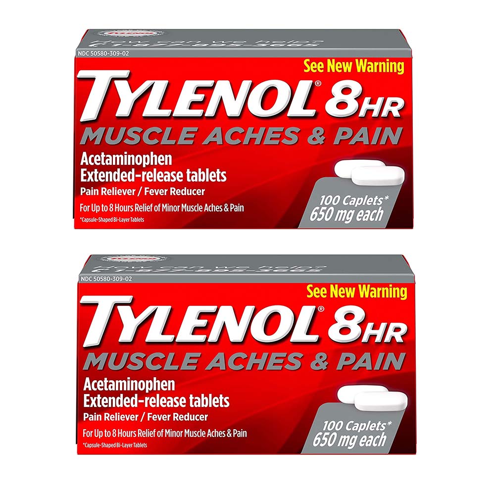Tylenol 8 HR Muscle Aches & Pain Reliever Caplets