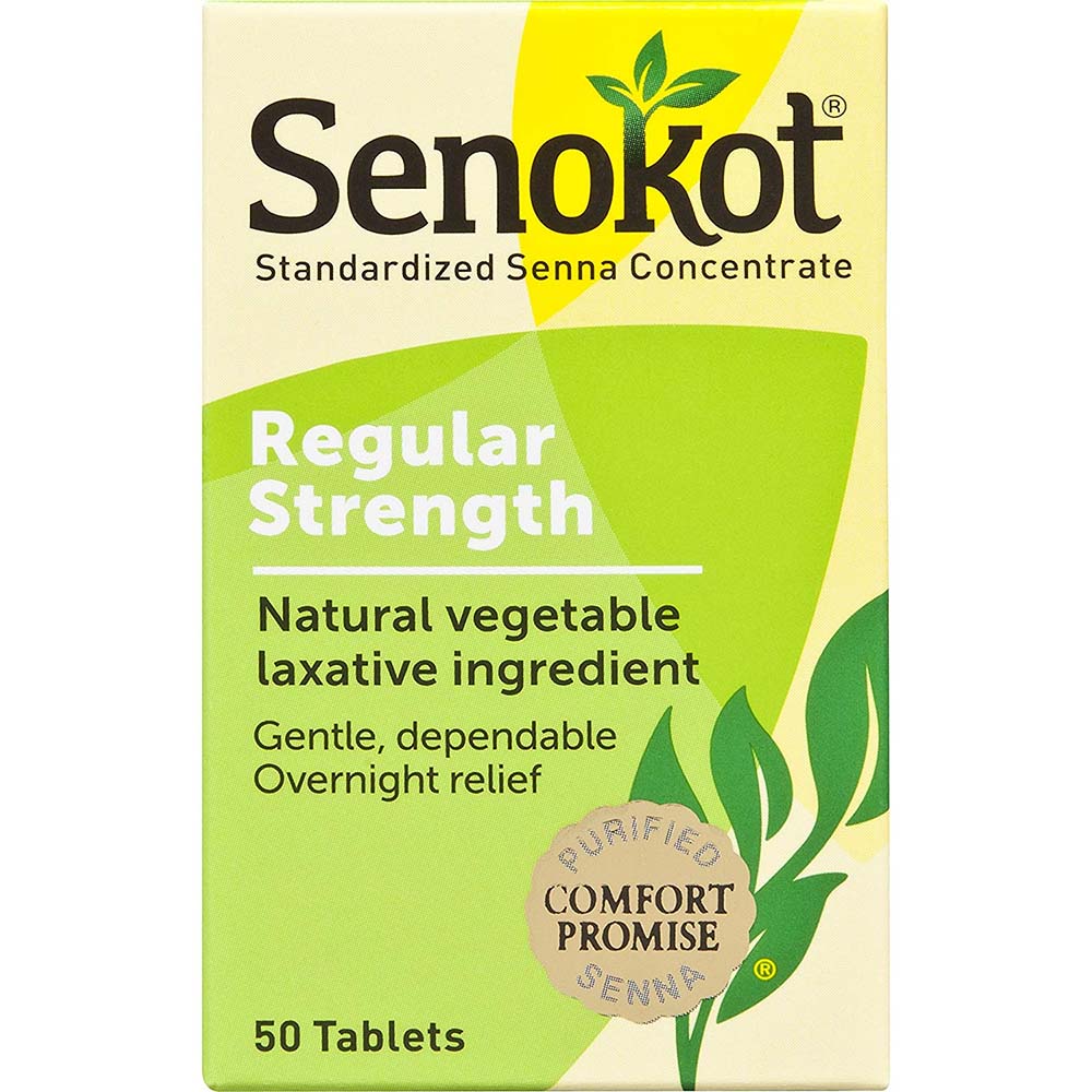 Senokot Regular Strength Laxative Tablets
