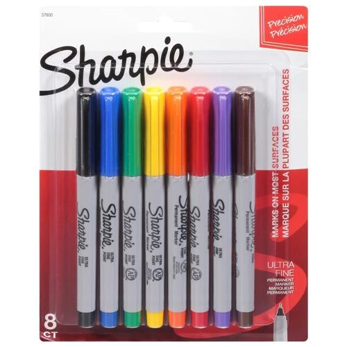 Sharpie Ultra Fine Point Permanent Markers Assorted Colors