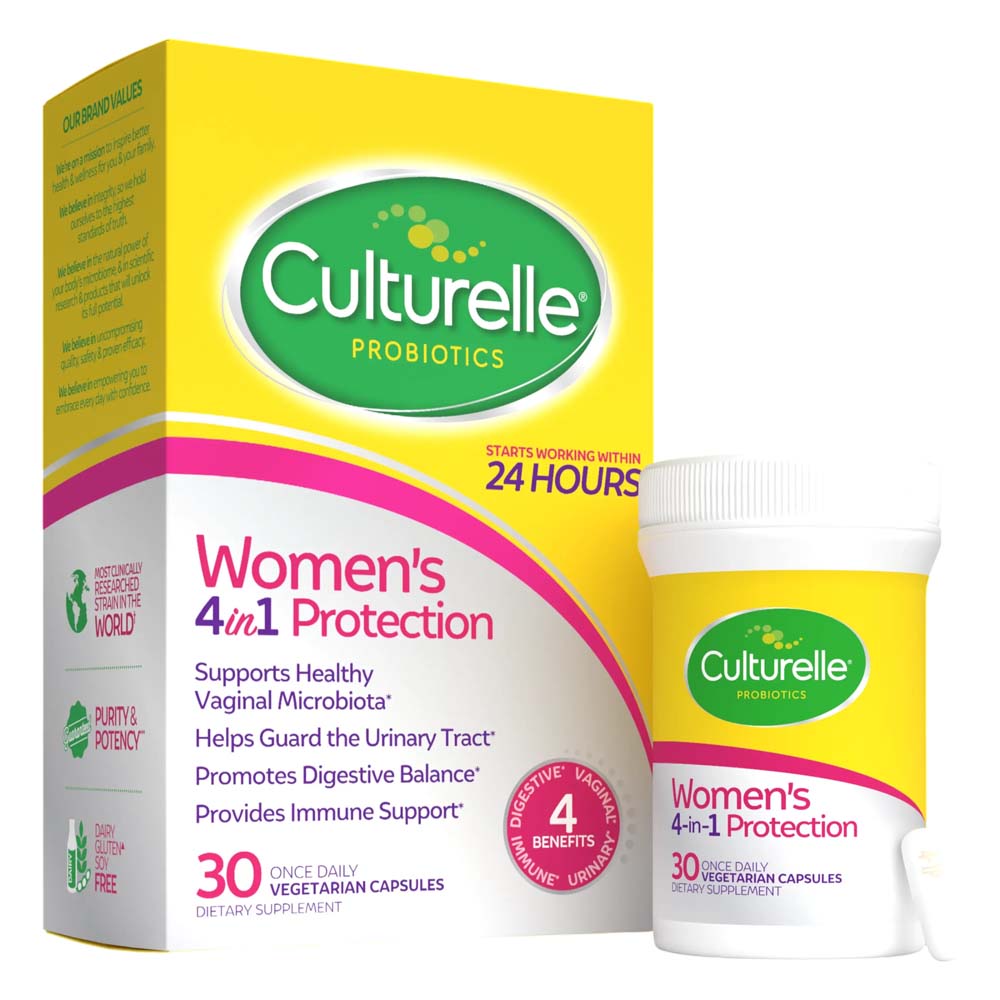 Culturelle Probiotics Women's 4-In-1 Protection Capsules