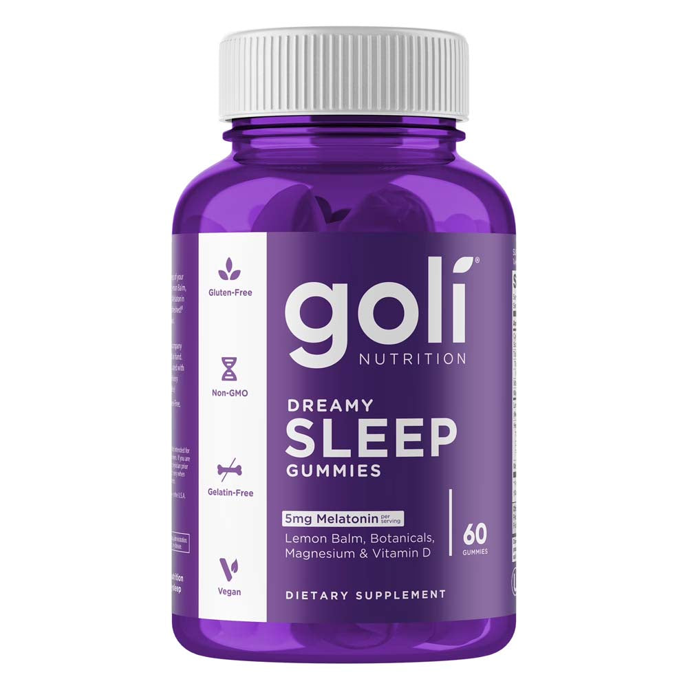 Goli Nutrition Dreamy Sleep 5mg Melatonin Gummies