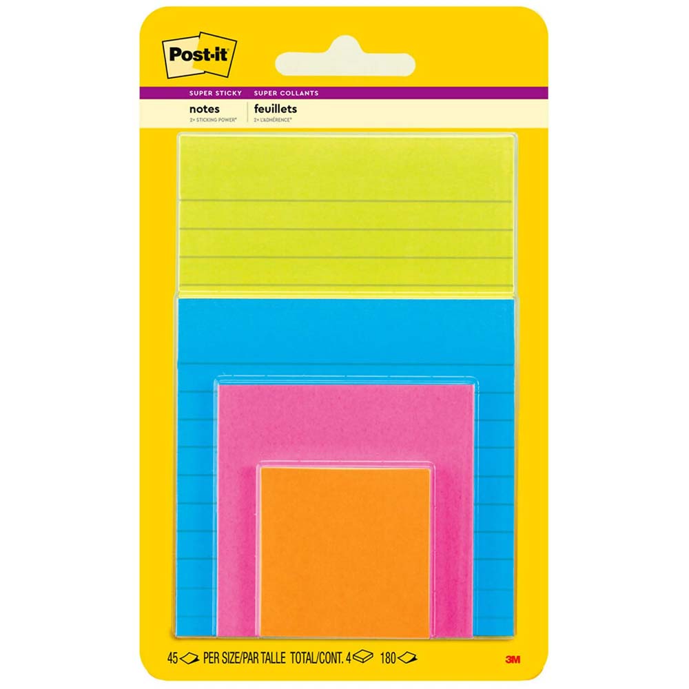 Post-It Super Sticky Notes