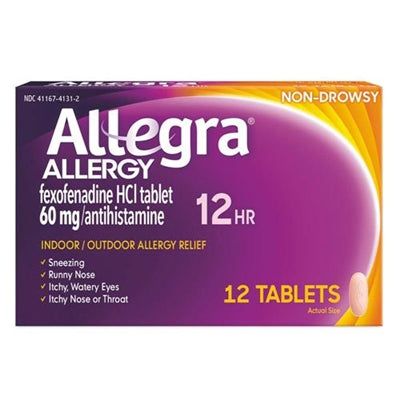 Allegra Allergy 12HR Indoor & Outdoor Relief