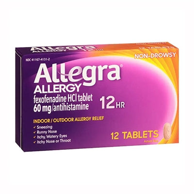 Allegra Allergy 12HR Indoor & Outdoor Relief