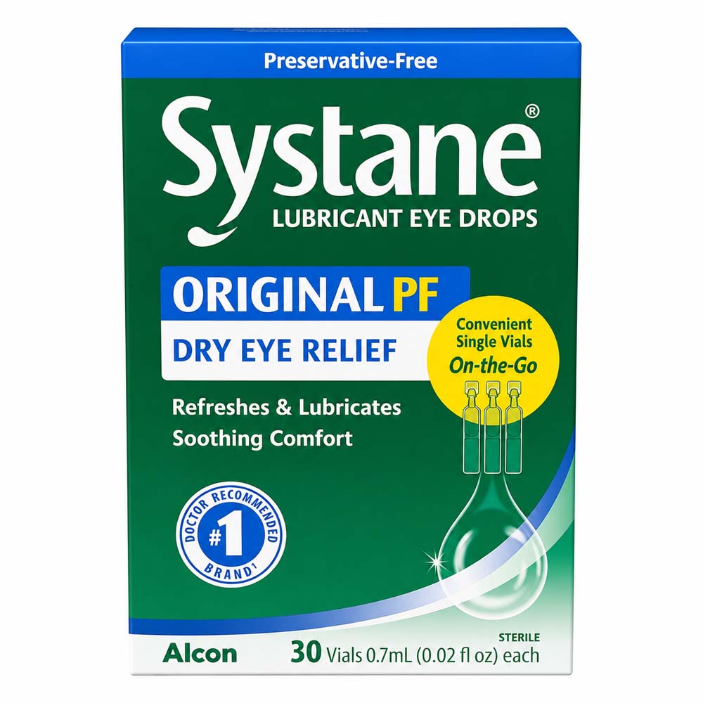 Systane Original PF Dry Eye Relief Lubricant Eye Drops