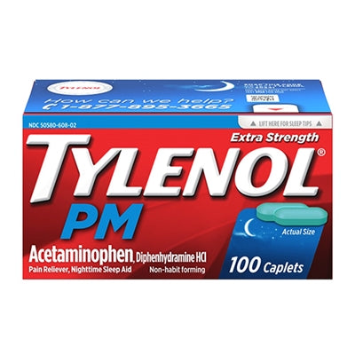Tylenol PM Extra Strength Pain Reliever Nighttime Sleep Aid