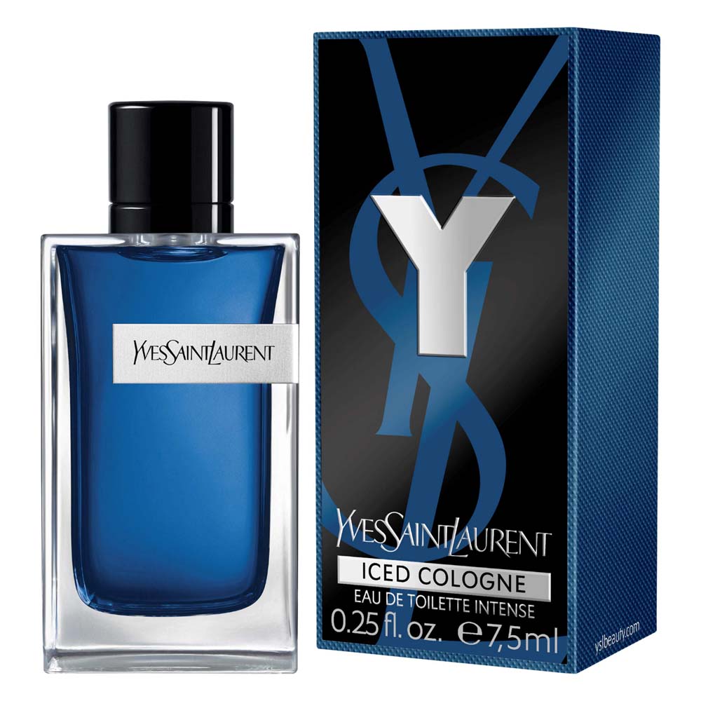 Yves Saint Laurent Y Iced Cologne Eau De Toilette Intense Mini Splash