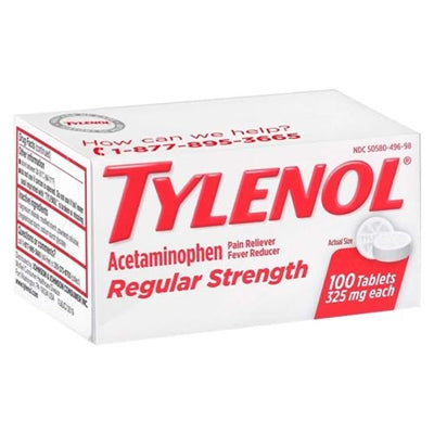 Tylenol Regular Strength Pain Reliever Fever Reducer