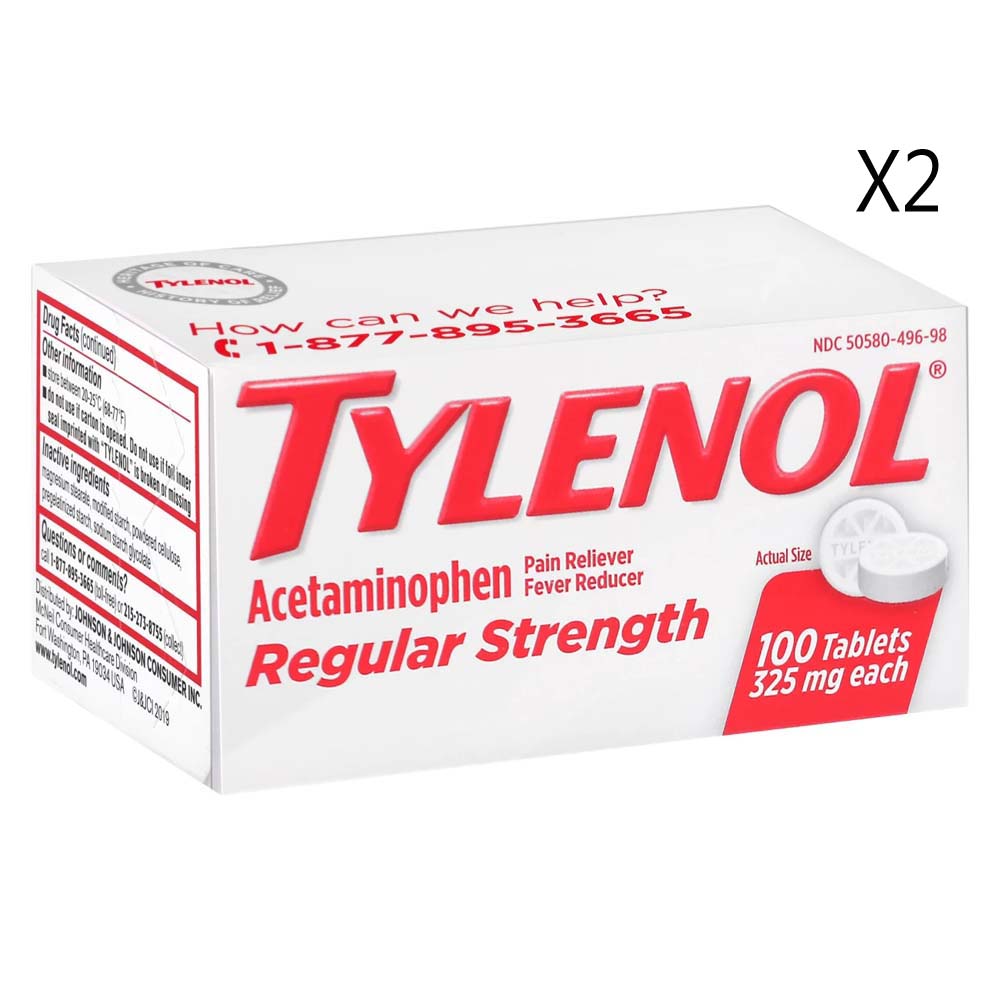 Tylenol Regular Strength Pain Reliever Fever Reducer Tablets