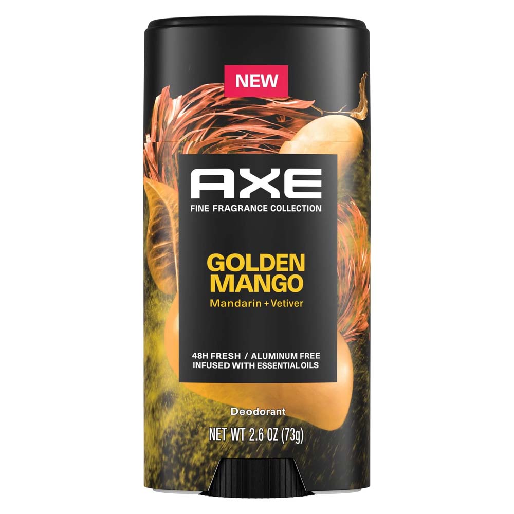 Axe Deodorant Golden Mango Mandarin + Vetiver Aluminum Free Deodorant