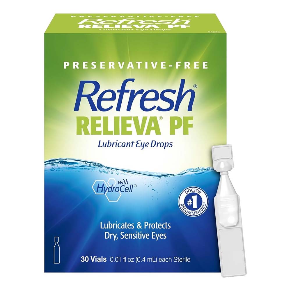 Refresh Relieva PF Lubricant Eye Drops
