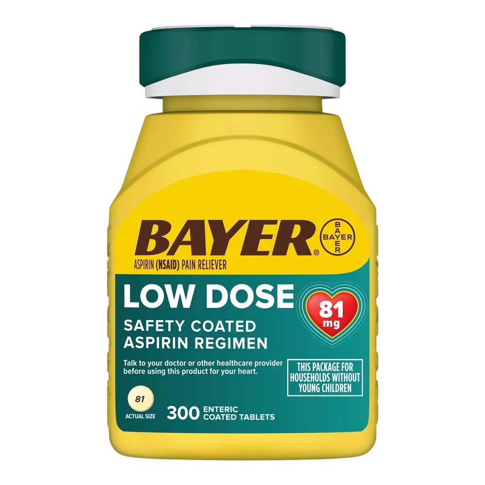 Bayer Low Dose Safety Coated Aspirin Regimen Tablets