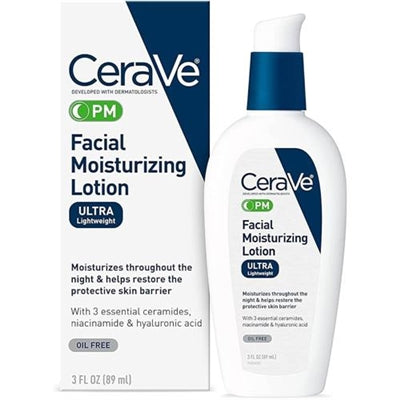 CeraVe PM Facial Moisturizing Lotion Ultra Lightweight