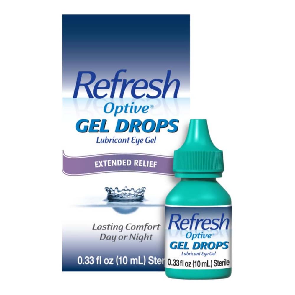 Refresh Optive Gel Drops Lubricant Eye Gel Extended Relief