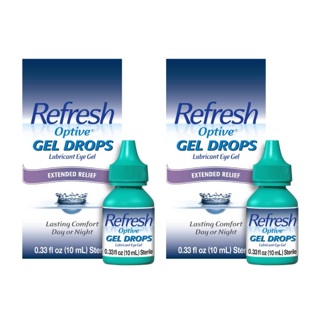Refresh Optive Gel Drops Lubricant Eye Gel Extended Relief