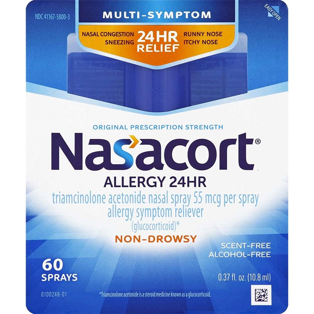 Nasacort Non Drowsy 24 HR Allergy Nasal Spray