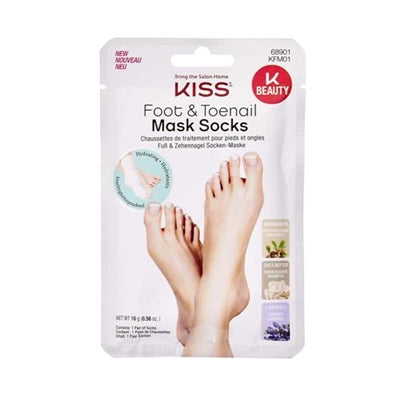 Kiss Foot and Toenail Mask Socks