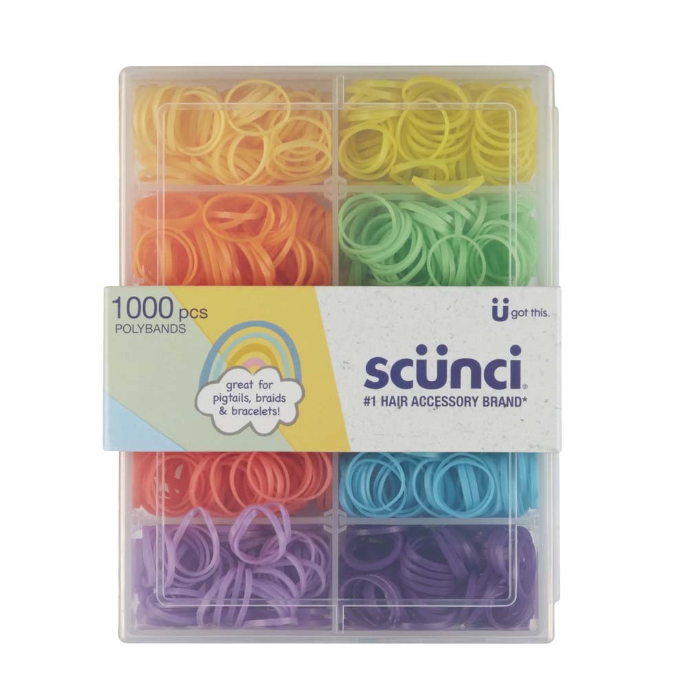 Scunci Mini Rubber Hair Polybands