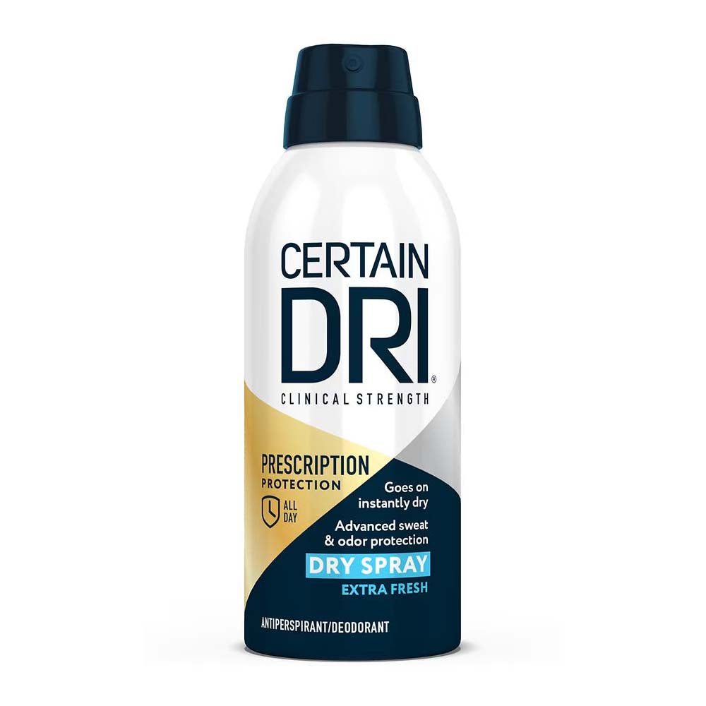 Certain Dri Clinical Strength Dry Spray Antiperspirant Extra Fresh