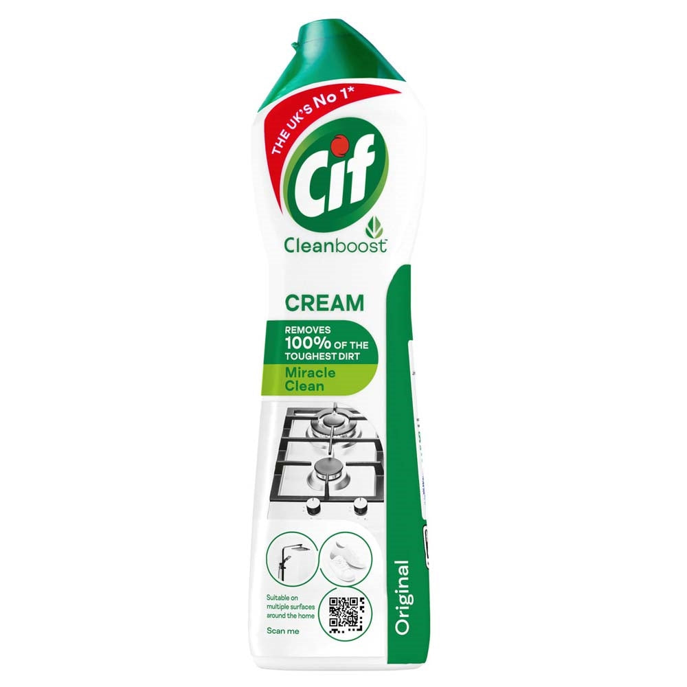 Cif Clean Boost Cream Cleaner Original