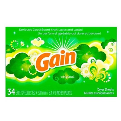 Gain Dryer Sheets Original