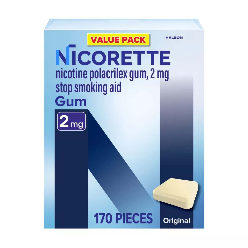 Nicorette Nicotine Gum 2mg Original