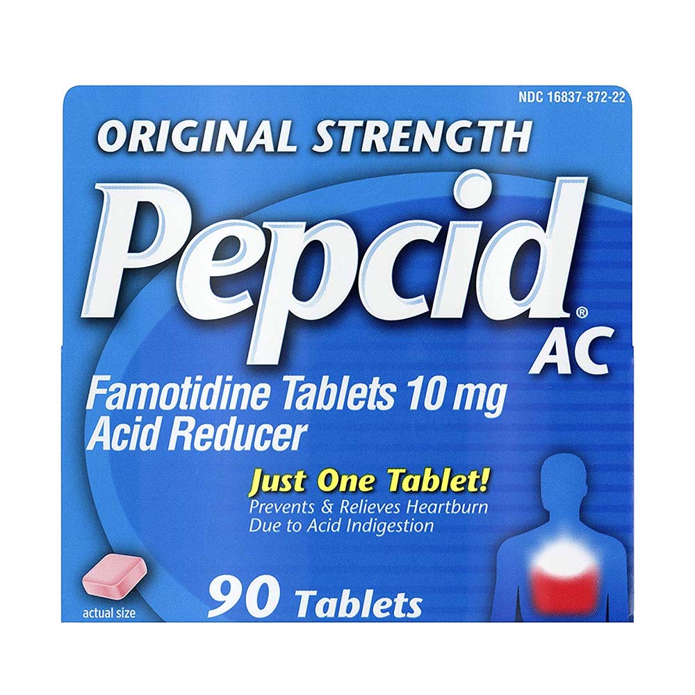 Pepcid AC Original Strength Acid Reducer Tablets