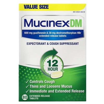 Mucinex 12HR Expectorant & Cough Suppressant