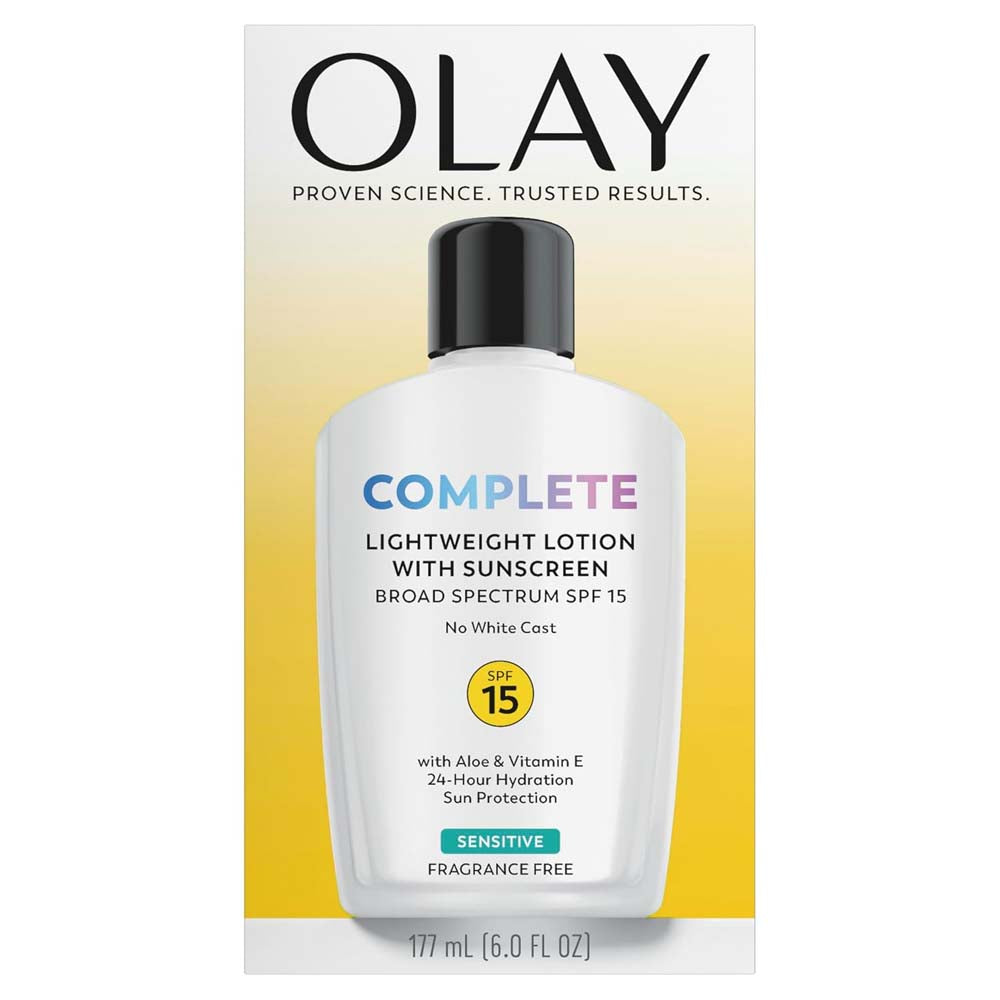 Olay Complete Lightweight Lotion SPF 15 Sensitive Fragrance Free