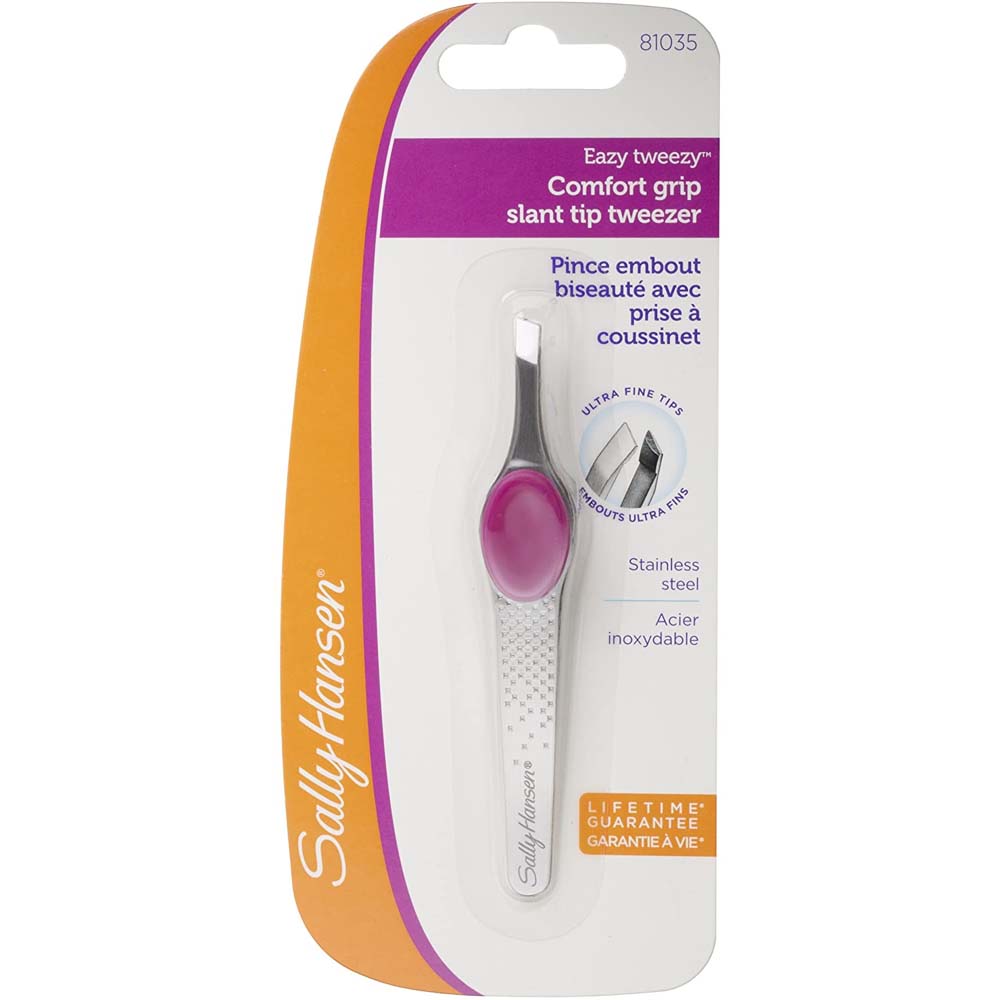 Sally Hansen Eazy Tweezy Comfort Grip Slant Tip Tweezer