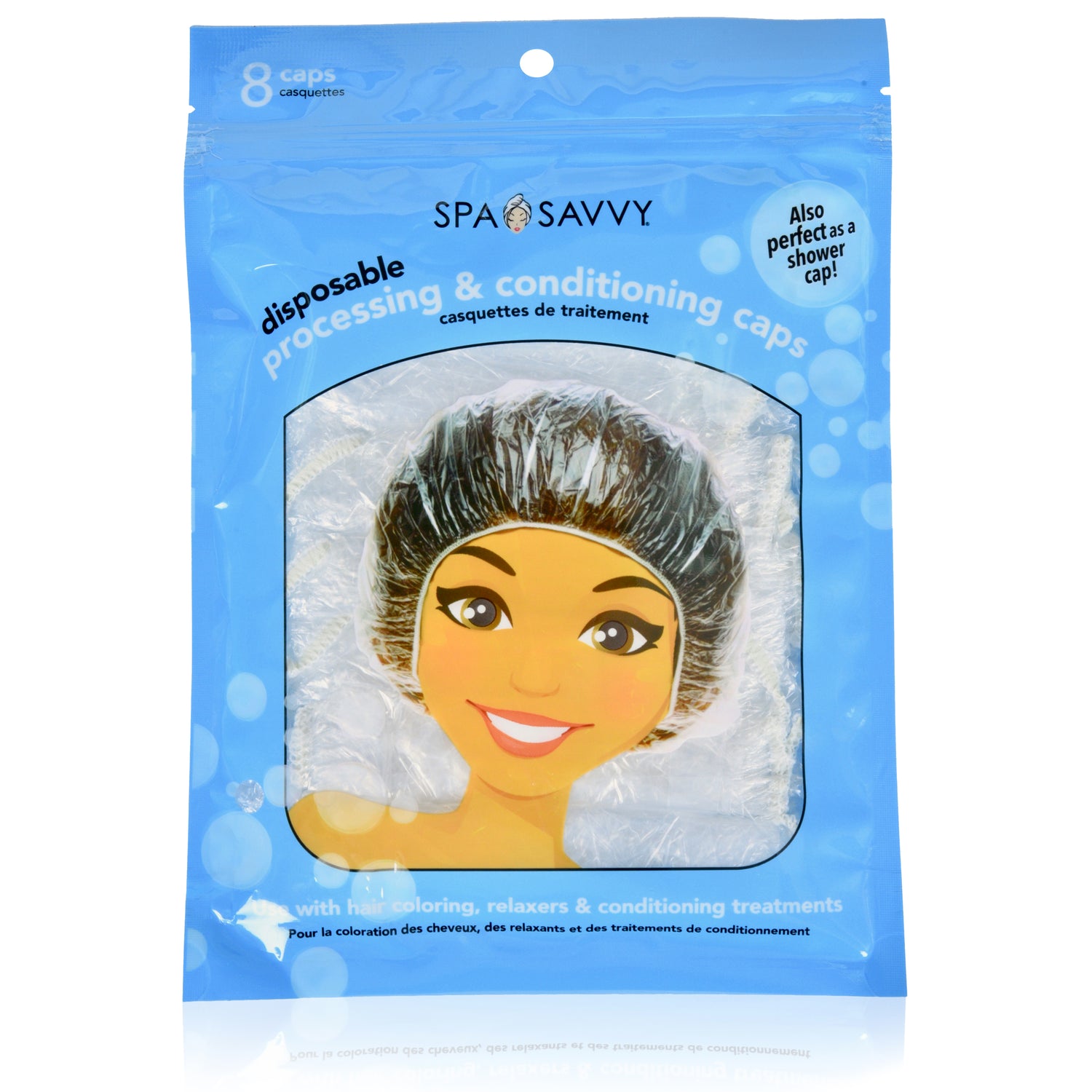 Spa Savvy Disposable Processing & Conditioning Caps