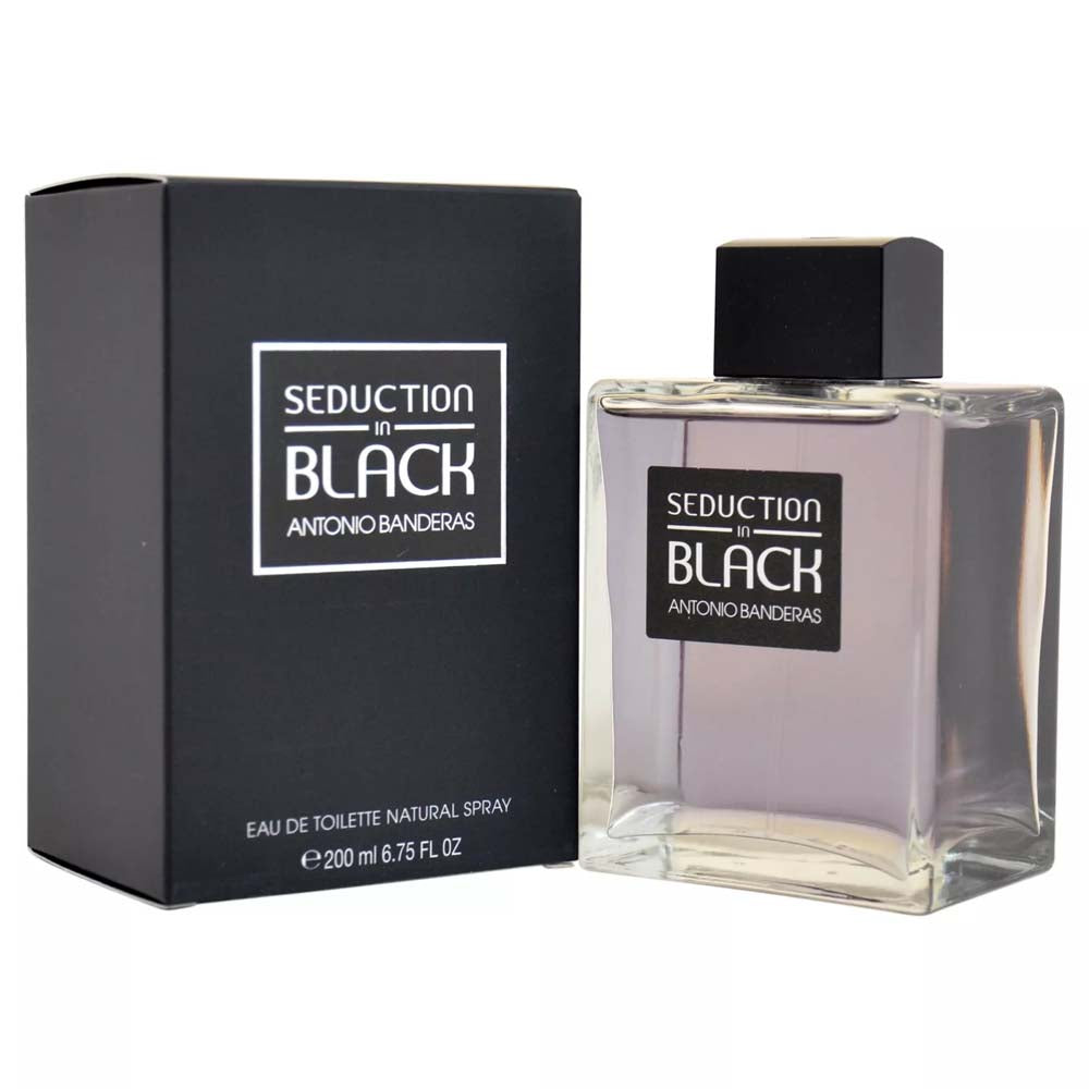 Antonio Banderas Seduction In Black Eau De Toilette Spray