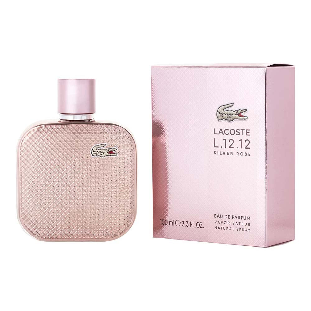 Lacoste L.12.12 Silver Rose Eau De Parfum Spray