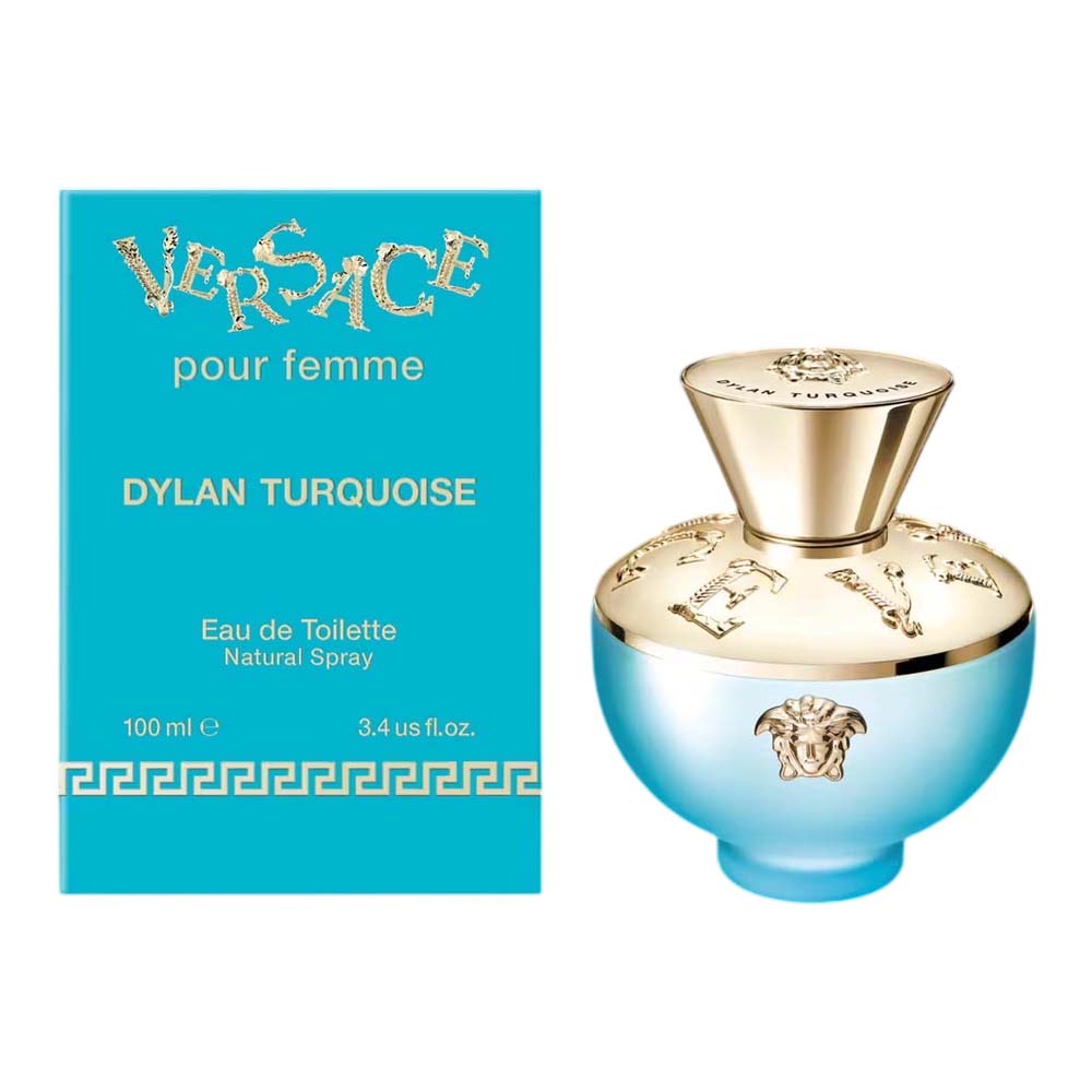 Gianni Versace Dylan Turquoise Eau De Toilette Spray