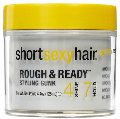 Sexy Hair Short Sexy Hair Rough & Ready Styling Gunk Dimension with Hold   / 125ml