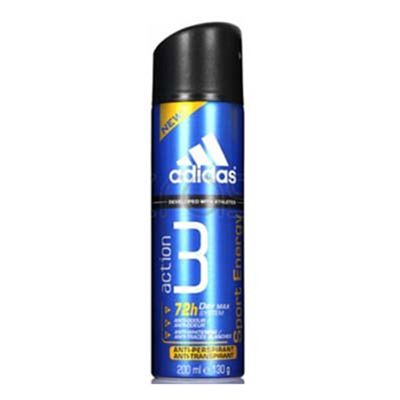 Adidas Action 3 Energy Anti - Perspirant 72h Max System Anti - Odour Anti - Whitening Spray